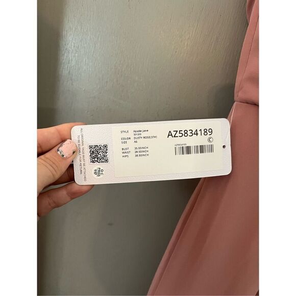 Azazie Jane Formal Dress Size 6 - Picture 5 of 9